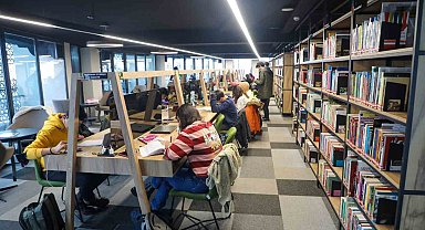Talas'ın kütüphaneleri ara tatilin gözdesi
