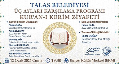 Talas'ta Kur'an ziyafeti