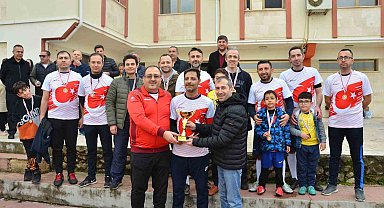 Tarım ve orman personeli 100. Yıl Futbol Turnuvasında boy gösterdi