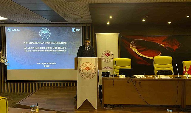 Tarım ve orman personellerine proje hazırlama ve uygulama eğitimi verildi.