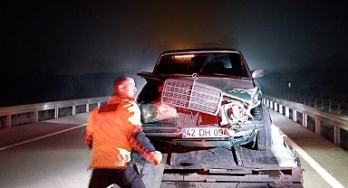 Tavşanlı'da trafik kazası: 1 yaralı