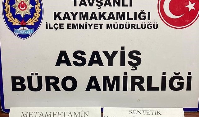 Tavşanlı'da zehir taciri tutuklandı