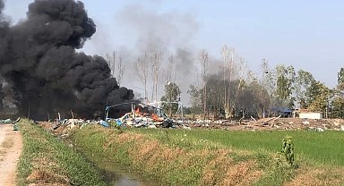 Tayland'da havai fişek fabrikasında patlama: 23 ölü