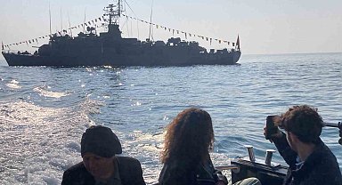 TCG Bartın Savaş gemisi, vatandaşların ziyaretine açıldı