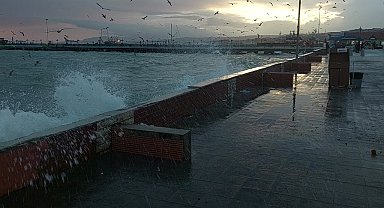 Tekirdağ'da şiddetli lodos