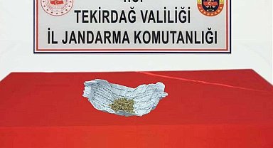 Tekirdağ'da uyuşturucu operasyonu: 3 gözaltı