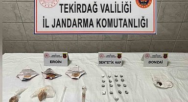 Tekirdağ'da uyuşturucu operasyonu: 3 gözaltı