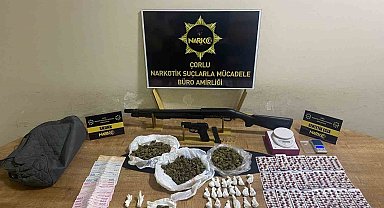 Tekirdağ'da uyuşturucu operasyonu: 6 kişi yakalandı