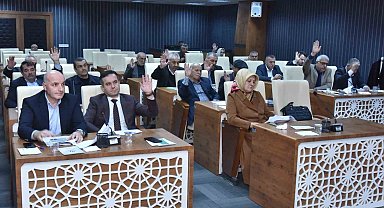 Tekkeköy'de yeni yılın ilk meclis toplantısı yapıldı