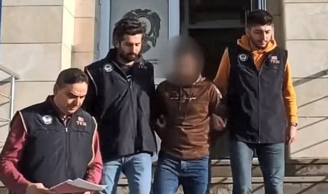Terör örgütü üyeliğinden 6 yıl 8 ay ceza alan hükümlü yakalanıp tutuklandı