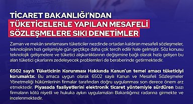 Ticaret Bakanlığınca e-ticaret sektöründeki 58 firmaya 86,2 milyon lira ceza kesildi