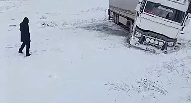 Tır sürücüsü navigasyon mağduru oldu