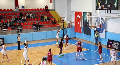TKBL: Antalya Büyükşehir Belediyespor Toroslar Basketbol: 81- Melikgazi Kayseri Basketbol: 80