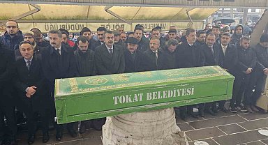 Tokat Belediye Meclis Üyesi Şadi İşeri'yi son yolculuğuna uğurladı