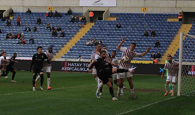 Trendyol Süper Lig: Hatayspor: 0 - Pendikspor: 0