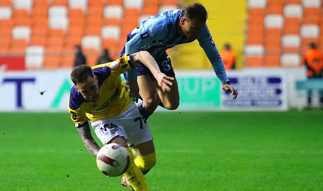 Trendyol Süper Lig: Y. Adana Demirspor: 1 - MKE Ankaragücü: 1