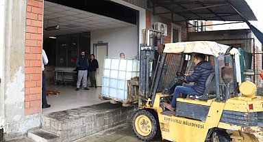 Turgutlu Belediyesinin zeytinleri, ihtiyaç sahiplerine aş oluyor