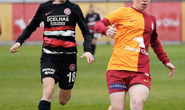 Turkcell Kadın Futbol Süper Ligi: Galatasaray: 1 - Fatih Vatan Spor: 0