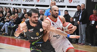 Türkiye Sigorta Basketbol Süper Ligi: Aliağa Petkimspor: 76 - Bahceşehir Koleji : 61