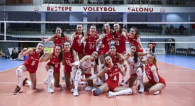 U20 Kadın Voleybol Milli Takımı, Avrupa Şampiyonası Elemelerine galibiyetle başladı