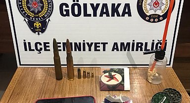 Uçak savar mermileri ele geçirildi