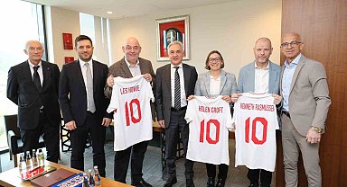 UEFA yetkililerinden, TFF'ye ziyaret
