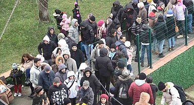 Uludağ'a turist akını başladı