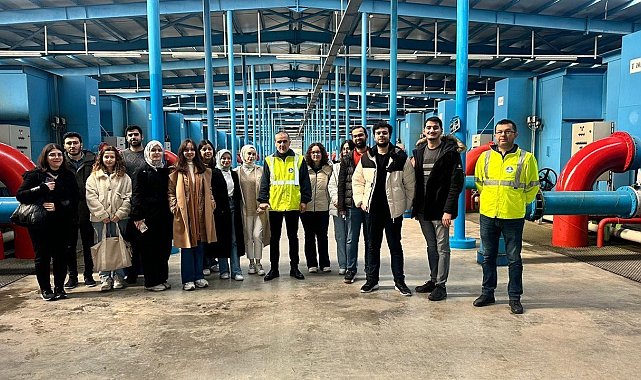 Üniversite öğrencileri suyun yolculuğu hakkında bilgi aldı