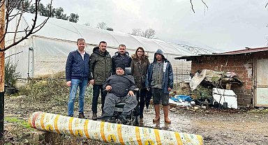 Üreticilere sera naylonu desteği devam ediyor