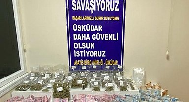 Üsküdar'da uyuşturucu ticareti yapılan eve operasyon: 1 kişi yakalandı