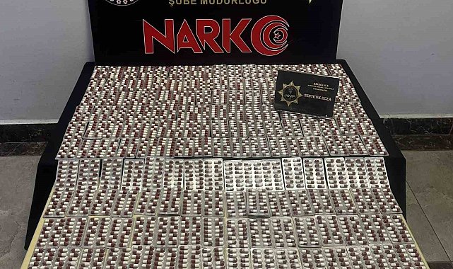 Uyuşturucu hap olarak kullanılıyor, 2 bin 576 adet ele geçirildi