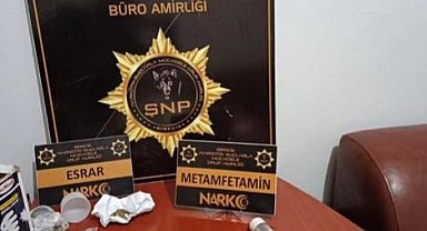 Uyuşturucu satıcısına suçüstü