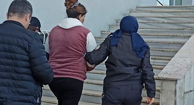 Uyuşturucudan 10 yıl hapis cezası bulunan kadın yakalandı