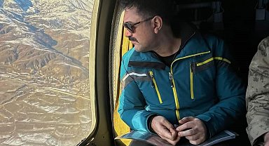 Vali Tekbıyıkoğlu, fay güzergahında incelemelerde bulundu
