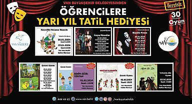 Van Büyükşehir Belediyesi'nden çocuklara karne hediyesi