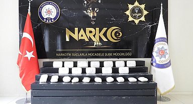 Van'da 12 kilogram metamfetamin ele geçirildi