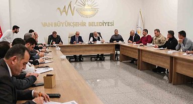 Van'da 2024'ün ilk UKOME toplantısı yapıldı