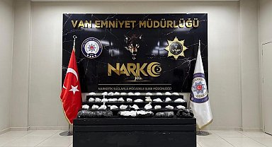 Van'da 29 kilo 40 gram metamfetamin ele geçirildi