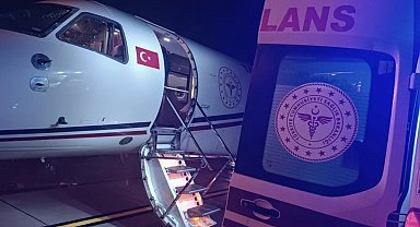 Van'da 3 aylık bebek ambulans uçakla Ankara'ya sevk edildi