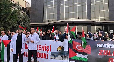 Van'da görevli hekimlerden Gazze'ye destek çağrısı