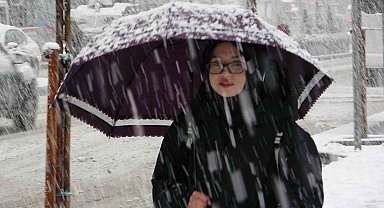 Van'da kar yağışı etkisini artırdı