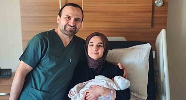 Van'da yılın ilk bebeği 'Arya Mina' oldu