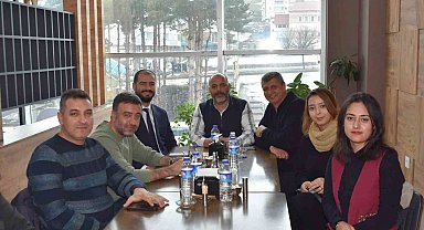 VEDAŞ heyeti gazetecilerle bir araya geldi