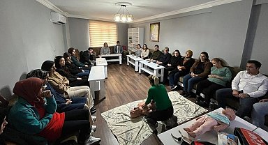 Vefa'ya ilk yardım eğitimi