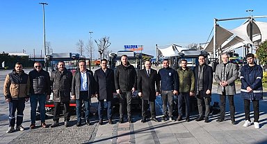 Yalova Belediyesi'ne 3 yeni zemin süpürme makinesi