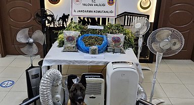 Yalova'da uyuşturucu üretilen villaya operasyon