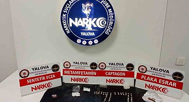 Yalova'daki uyuşturucu operasyonlarında 3 zanlı tutuklandı