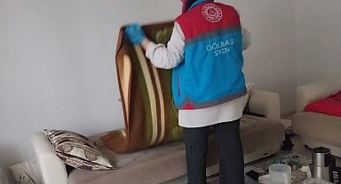 Yaşlı, engelli ve kronik hastaların ev temizliği yapılıyor