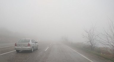 Yavuzeli'nde yoğun sis etkili oldu