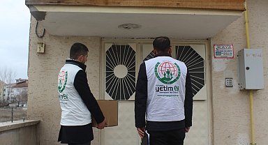 Yetimeli Derneğinden ihtiyaç sahiplerine yardım